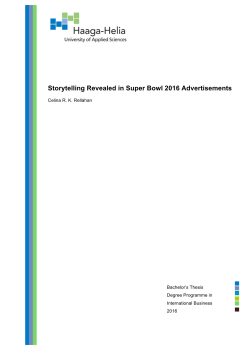 Storytelling+Revealed+in+Super+Bowl+2016+