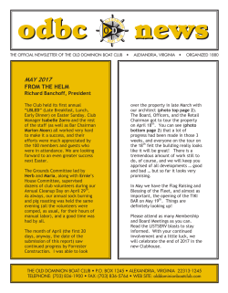 HERE - Old Dominion Boat Club