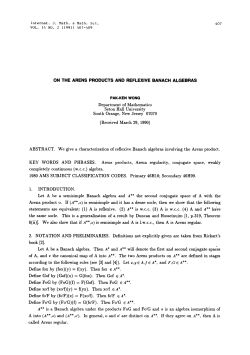 Define Gof by (Gof)(x) G(fox). Then Gof e A*. Define FoG by