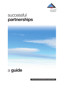 successful partnerships a guide