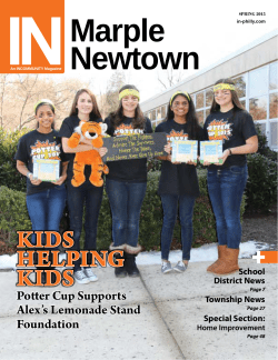 Spring 2015 - Newtown Township