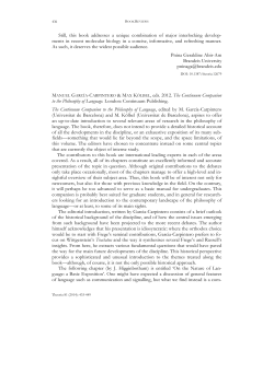 - Philsci