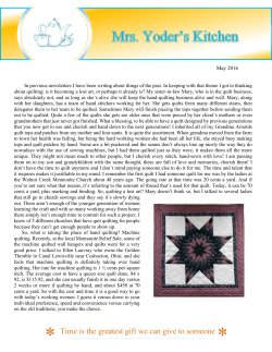 Time is the greatest gift we can give to someone