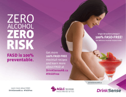 DrinkSense FASD brochure