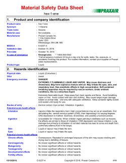 Hexene MSDS (E6237)