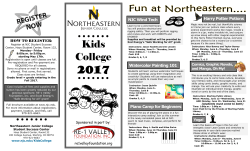 Downlad the brochure for Summer Kids College classes