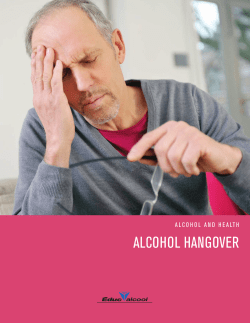 Alcohol hangover