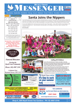 Santa Joins the Nippers - myallcoastmessenger.com.au