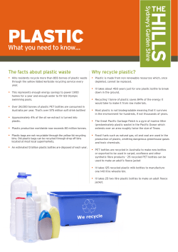 plastic - The Hills Shire Council