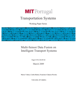 Multi-Sensor Data Fusion on Intelligent Transport Systems