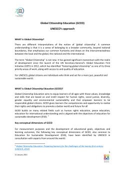 GCED - Unesco
