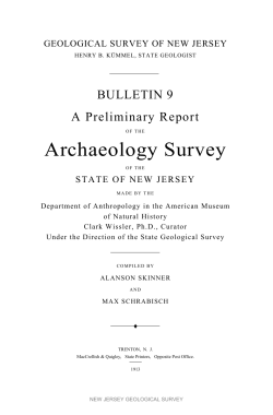 Bulletin 9 - State of New Jersey