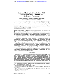 Systemic Mastocytosis in a Patient With