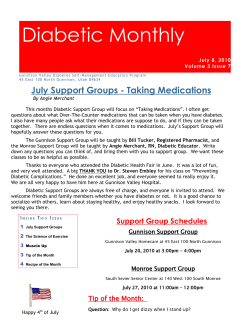 July 2010 - Gunnison Valley Hospital