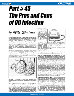 Part # 45 The Pros and Cons of Oil Injection