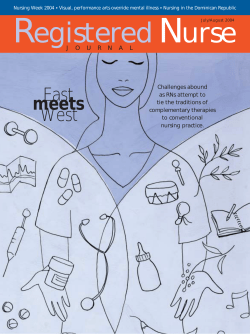 Free - Registered Nurses` Association of Ontario