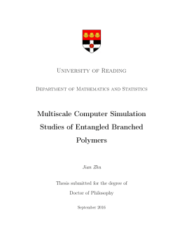 Multiscale Computer Simulation Studies of Entangled Branched
