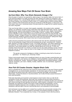 Amazing New Ways Fish Oil Saves Your Brain