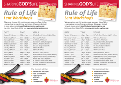 Lent Workshop A5 Booklet
