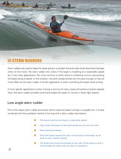 Stern Rudders
