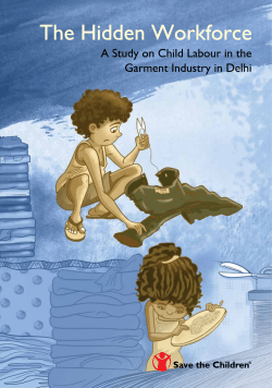 The Hidden Workforce: A study on child labour in garment industry
