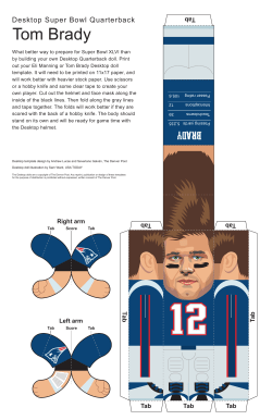 Tom Brady - USA Today