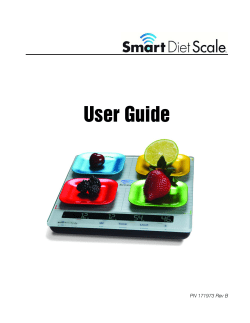 2.3 Smart Diet Scale Application