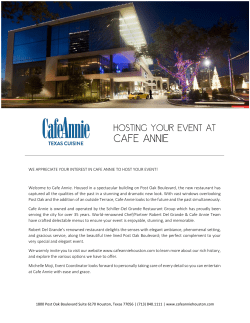 Cafe Annie Private Dining Packet 2016(2)