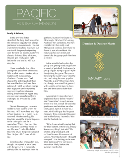 Damien - pacific house of mission