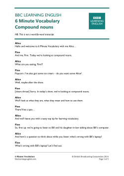 6 Minute Vocabulary