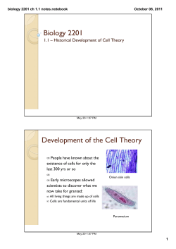 biology 2201 ch 1.1 notes.notebook