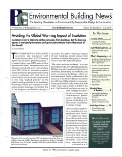 EBN Global Warming Article - Therm-O