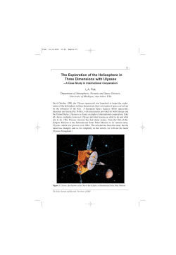 The Exploration of the Heliosphere in Three Dimensions