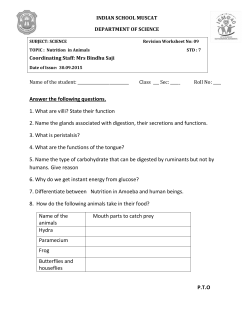 Answer the following questions. 1. What are villi? State their function