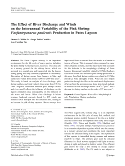 The Effect of River Discharge and Winds on the Interannual