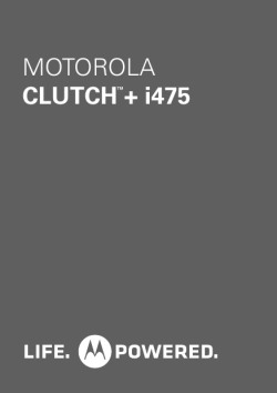 User Guide - Motorola Support