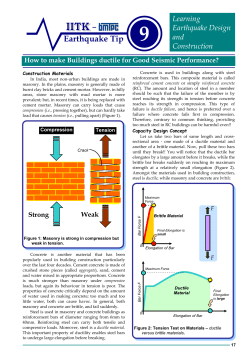 How to make Buildings ductile for Good Seismic