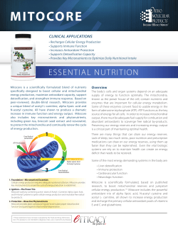 mitocore - Ortho Molecular Products
