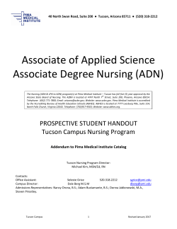 Associate of Applied Science Associate Degree Nursing (ADN)