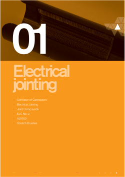 Corrosion of Connectors Electrical Jointing Joint Compounds EJC