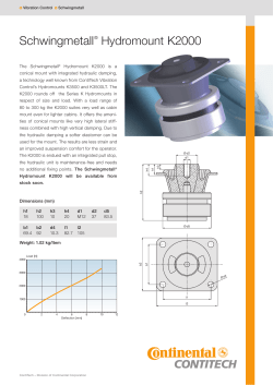 Schwingmetall® Hydromount K2000