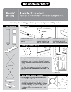 Skandia Assembly Instructions