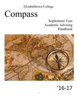 The Compass - Elizabethtown College
