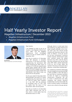 Half Yearly Investor Report