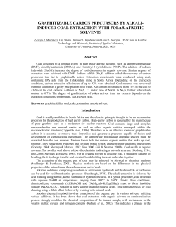 2007: graphitizable carbon precursors by alkaliinduced coal