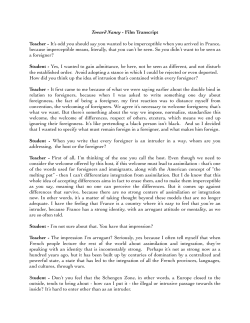 Towards Nancy - Thomas