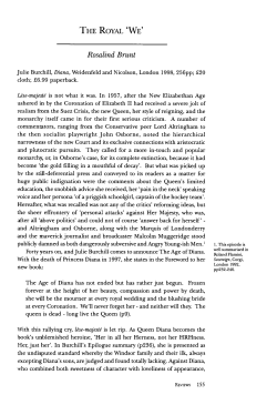 the sheer effrontery of `personal attacks` against Her Majesty, who was,