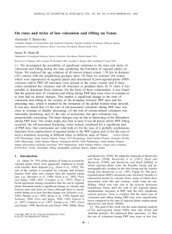 On rates and styles of late volcanism and rifting on Venus