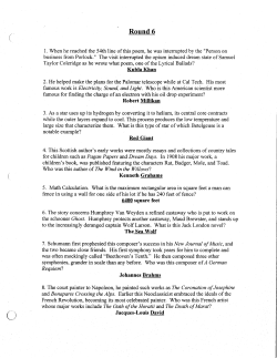 eCopy, Inc. - High School Quizbowl Packet Archive