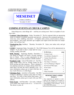 meseiset - College of Micronesia